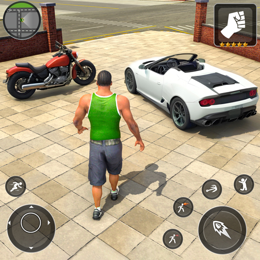 Android application Crime Car City Gangster Games screenshort