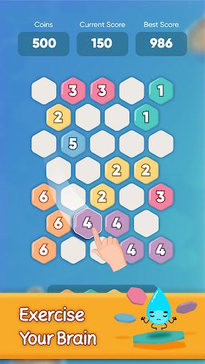 Android application Hexa Puzzle - Merge Block screenshort