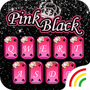  Pink Black Keyboard Theme 