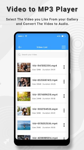 Video to MP3 Converter Screen 2