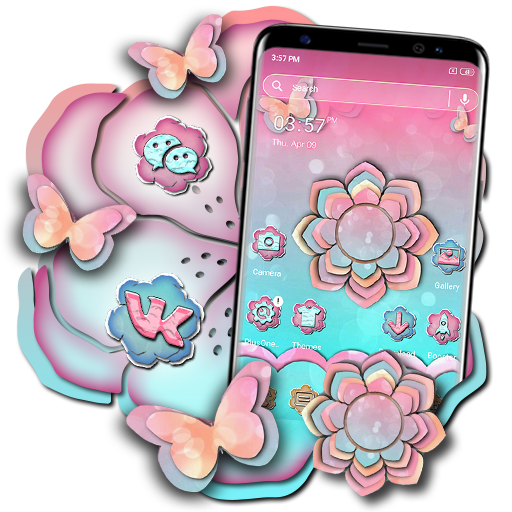 Echeveria Flower Launcher logo
