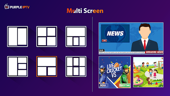 IPTV Smart Purple Player Ekran görüntüsü