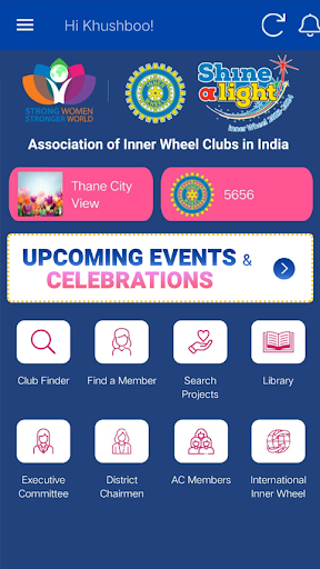 Inner Wheel India Screen 2