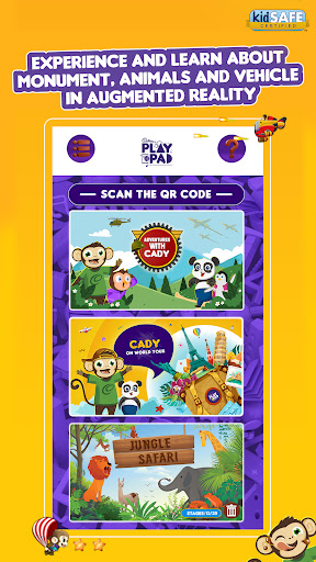Android application Cadbury PlayPad: Learn Play AR screenshort