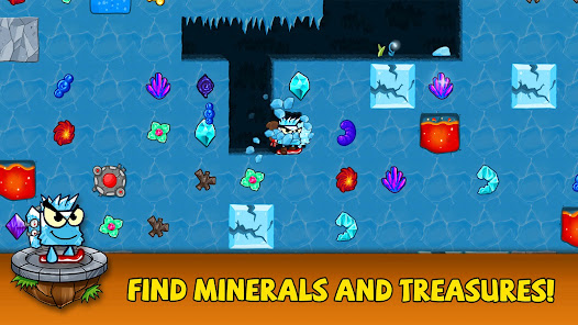 Digger 2: find minerals  screenshots 1