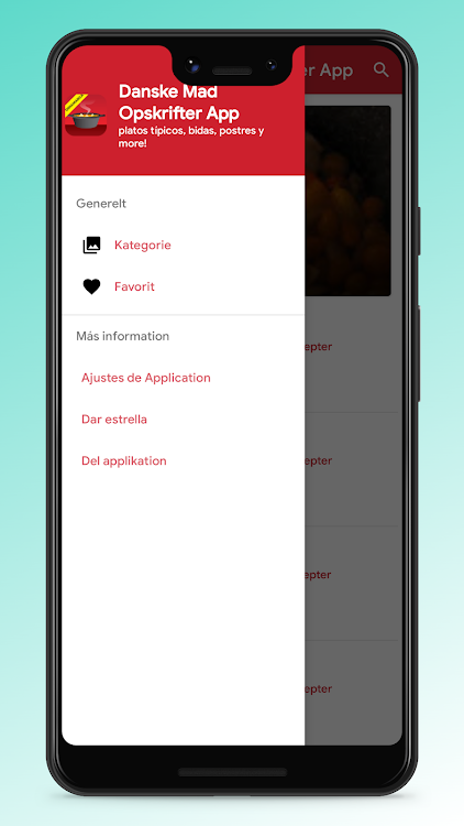 Danish Recipes - Food App - 1.1.5 - (Android)