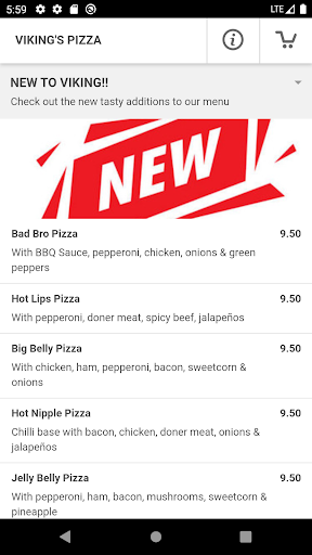 Vikings Pizza - York Screen 2