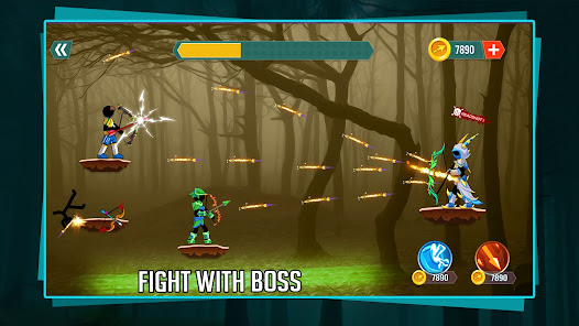 Imágen 10 Stickman Archer: Guerra Arcos android