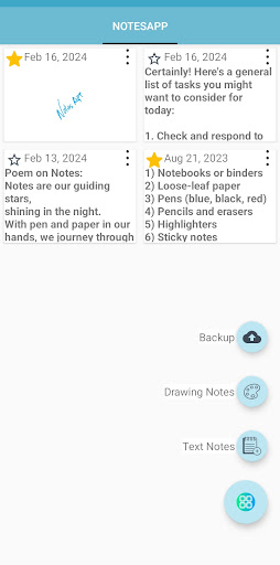 Android application NotesApp - Notes, Todo screenshort