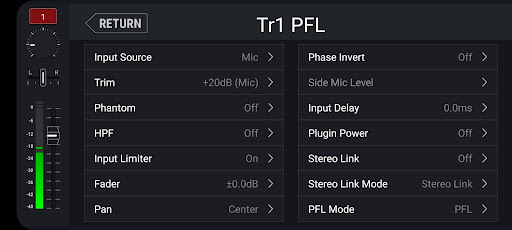 F8 Control Screen 2
