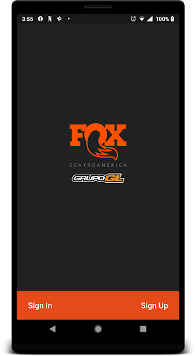 Android application Fox Suspension Service screenshort
