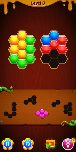 Android application Hexa Harmony : Puzzle Kingdom screenshort