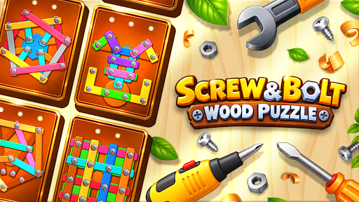 Screw & Bolt: Wood Puzzle screenshot