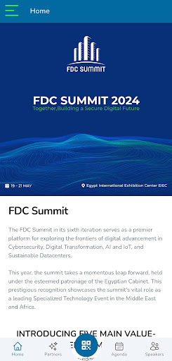 Android application FDC Summit screenshort