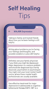 Dealing with Depression 1.1.1 APK screenshots 5