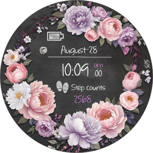 BFF13- Blackboard Art Flower logo