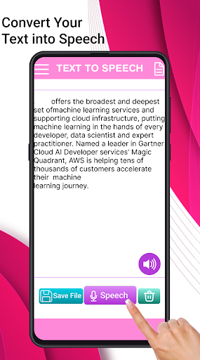 Text to Speech- Voice to Text Screen 3