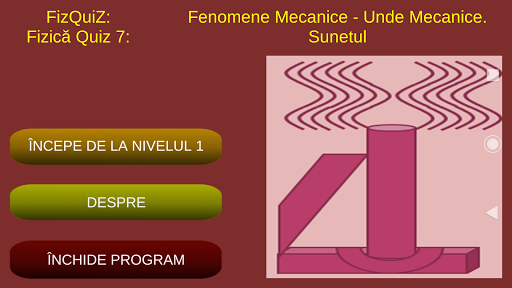 Android application Fizica 7: Unde mecanice.Sunetu screenshort