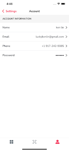 Android application Gocket screenshort