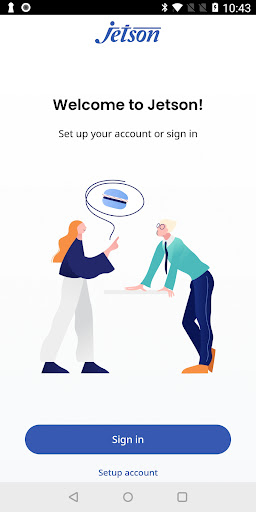Android application Jetson - Food Delivery screenshort