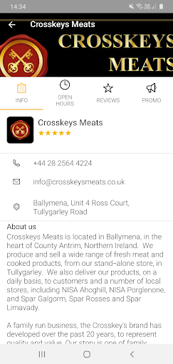Crosskeys Meats Screen 3