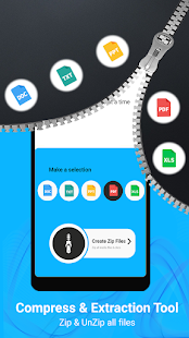 Zip & Rar file opener,  Extractor-Unzip files 1.2 APK screenshots 5