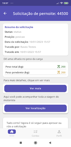 Ravex Aprovador Screen 3