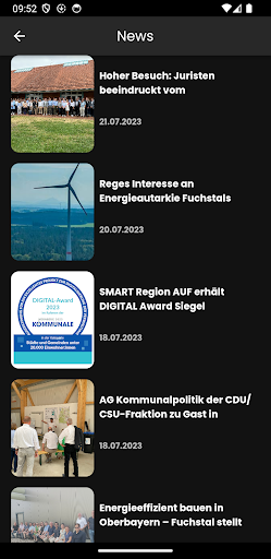 AUF App Screen 3
