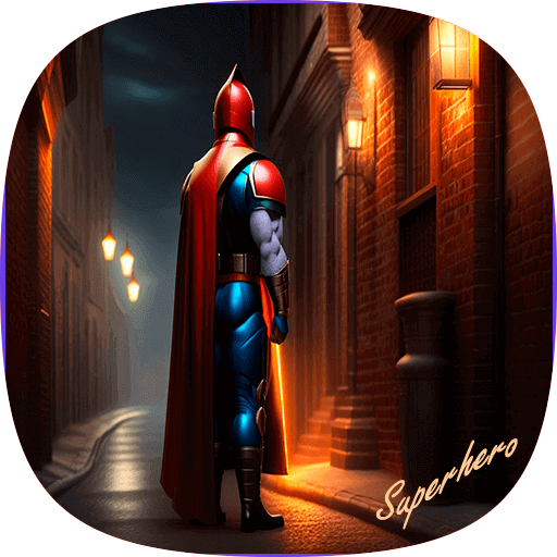 Superhero ringtones logo
