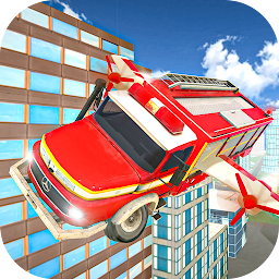 Icon image Flying Fire Truck Driving Sim