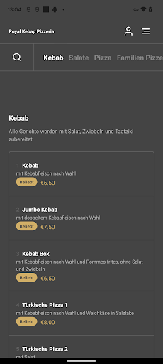 Royal Kebap Pizzaria Screen 3