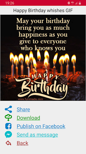 Happy Birthday Friend GIF Images With Wishes & Messages