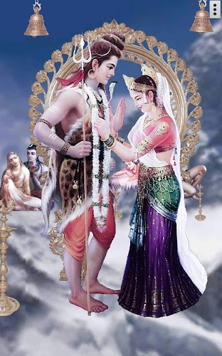 Download 4D Shiv Parvati Live Wallpaper APK latest version App by Just Hari  Naam for android devices