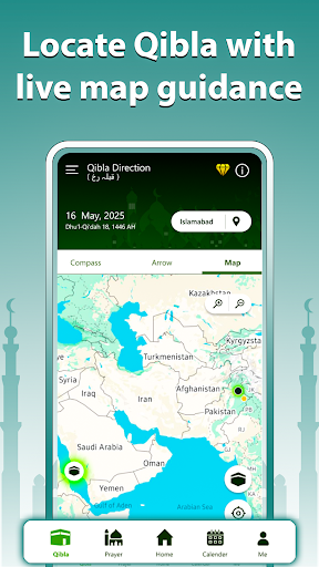 Qibla Finder - Muslim Prayer screenshot 8