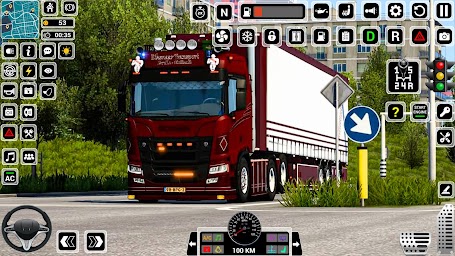 Euro Truck Driving Games 3D