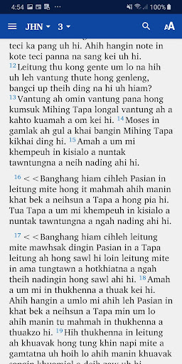 Android application Zokam Standard Version Bible screenshort