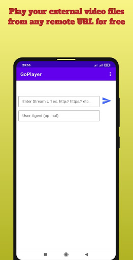 GoPlayer : URL video player Screen 2