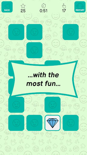 Emoji Memory Game Screen 2