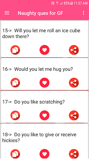 Naughty Questions to ask