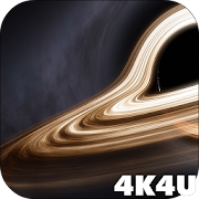 4K Black Hole Horizon Video Live Wallpaper