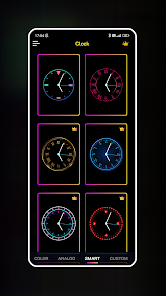 Neon Clock Wallpaper 1.3.6 APK + Mod (Remove ads / Unlocked / Premium) for Android