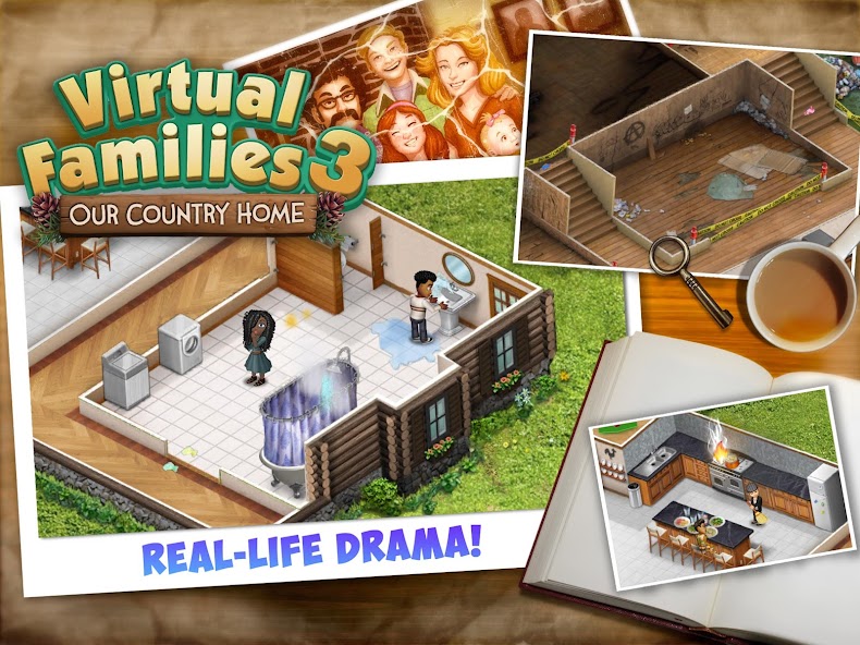 Virtual Families 3 MOD APK screenshot