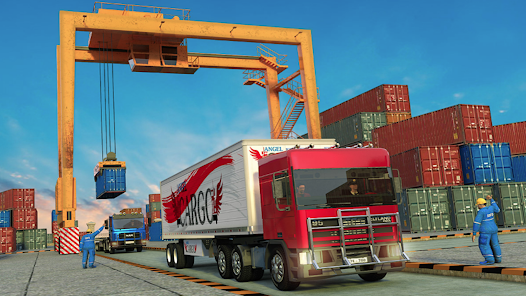 Captura 23 Euro Cargo Truck Simulator 3D android