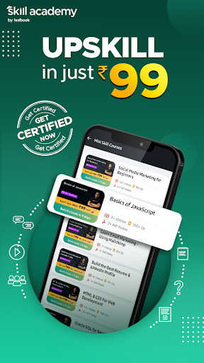 Android application SkillAcademy by Testbook screenshort