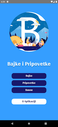 Android application Bajke i Pripovetke za sve screenshort