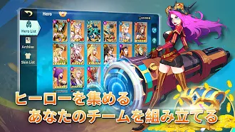 Game screenshot マジックヒーローウォー: IDLE 1k サモン apk download