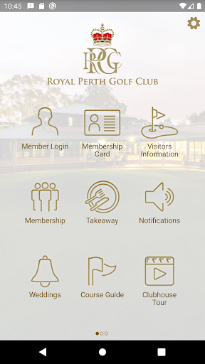Android application Royal Perth Golf Club screenshort