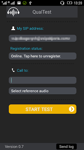 QualTest Screen 2