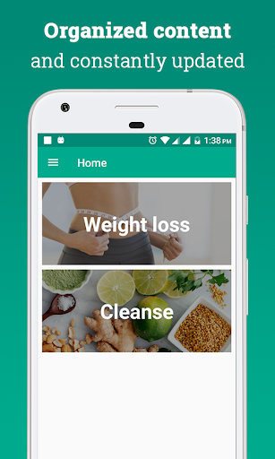 Android application Detox - drinks recipes for cle screenshort