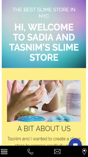 Android application Sadia and Tasnim's Slime Shop screenshort